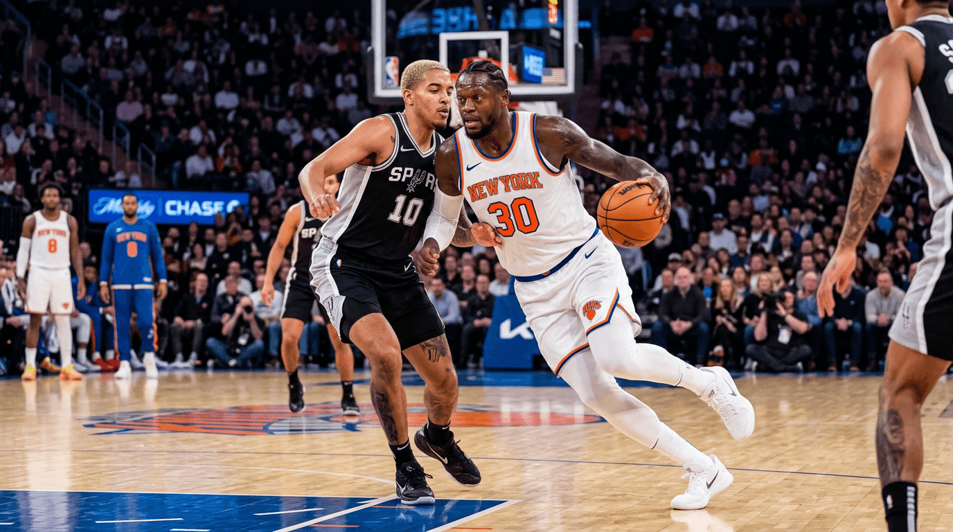 Image for Wembanyama Looms Large Over Manhattan