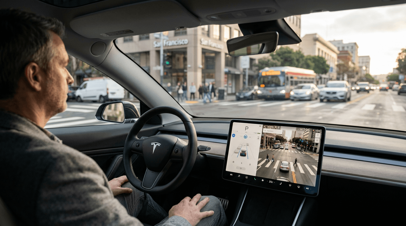 Image for Twelve Cents for a Robotaxi: Why Tesla’s Autonomy Dreams Trade at a Discount