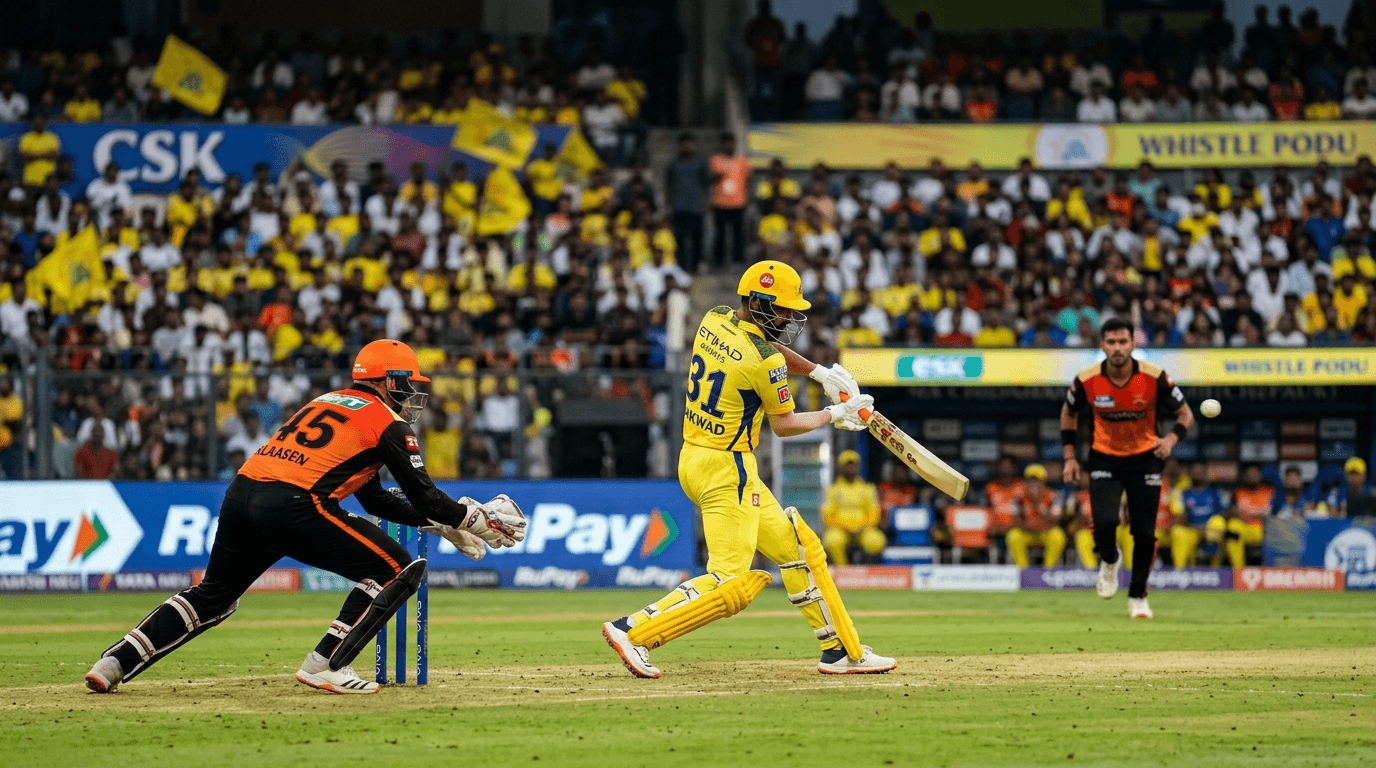 Image for Chennai Fails To Find Friends For The Hyderabad Clash
