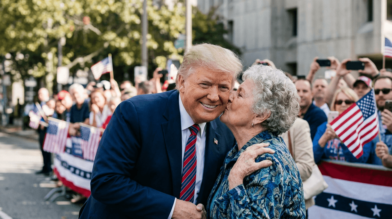 Image for Trump Leans Toward The Social Graze
