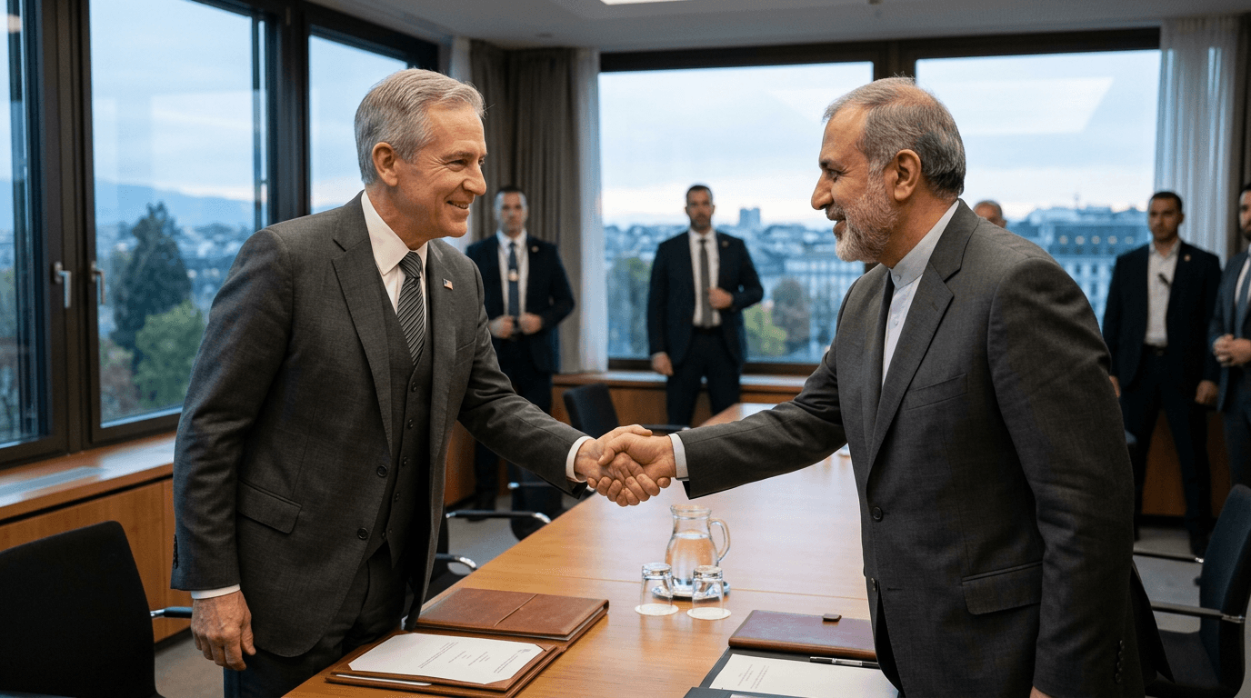 Image for Tehran and Washington Inch Toward an Unlikely Handshake