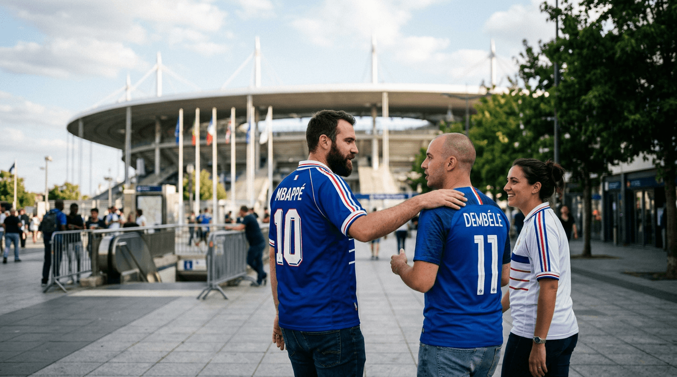 Image for Les Bleus Stifle The Skeptics Long Before Kickoff