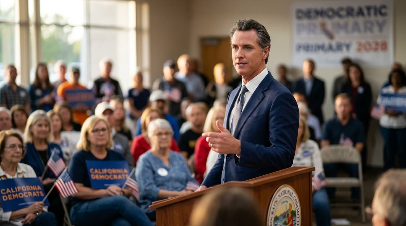 Image for The 24-Cent Governor: Gavin Newsom’s Steep Climb to 2028