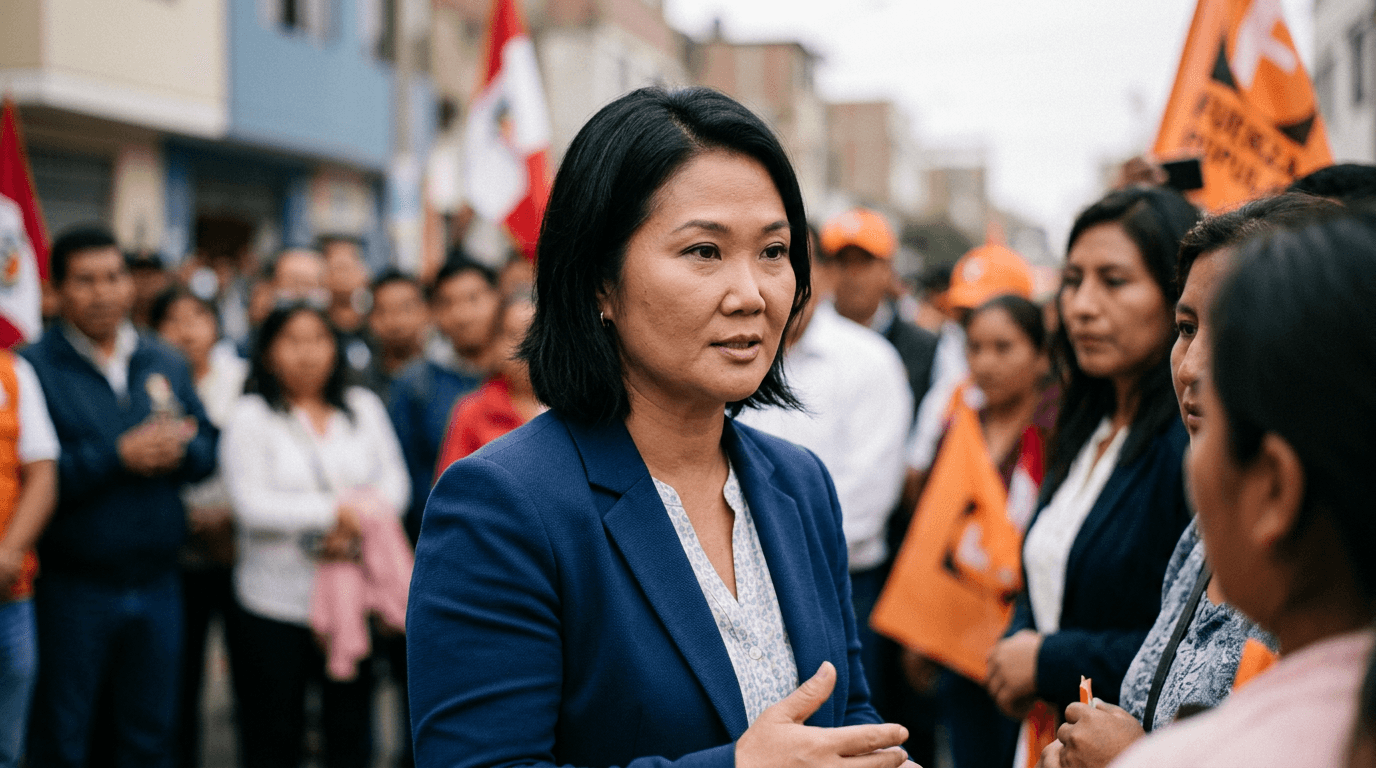 Image for Keiko Fujimori Shakes Off Decades Of Defeat